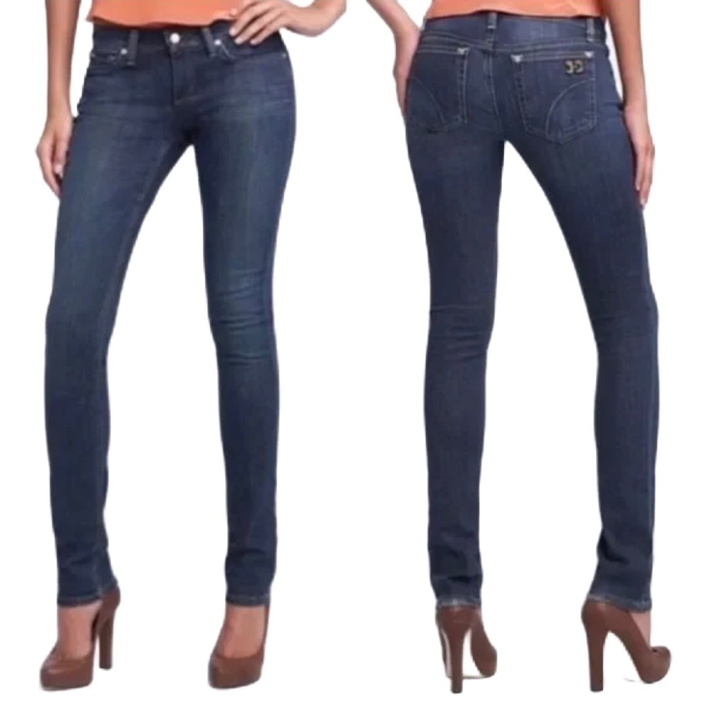 Sz26 Joeโs Jeans Ankle Chelsea in Halle Wash zipper Hem Denim in VGUC